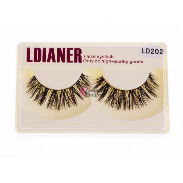 Gene false LDIANER tip banda, 1 pereche 3D cod LD202 Mink
